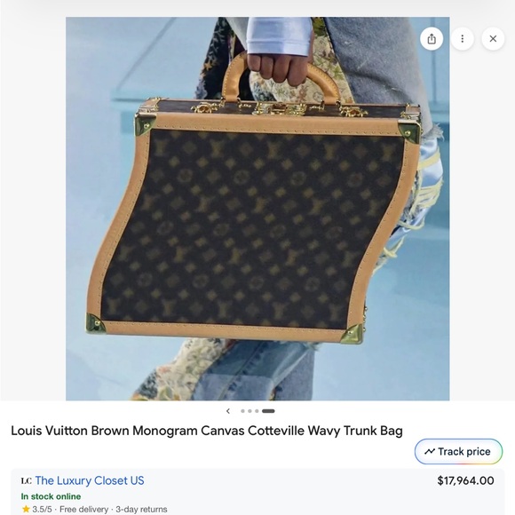 Louis Vuitton Rare and  1 of 100 made. Wavy blurry jewelry box - Picture 13 of 17